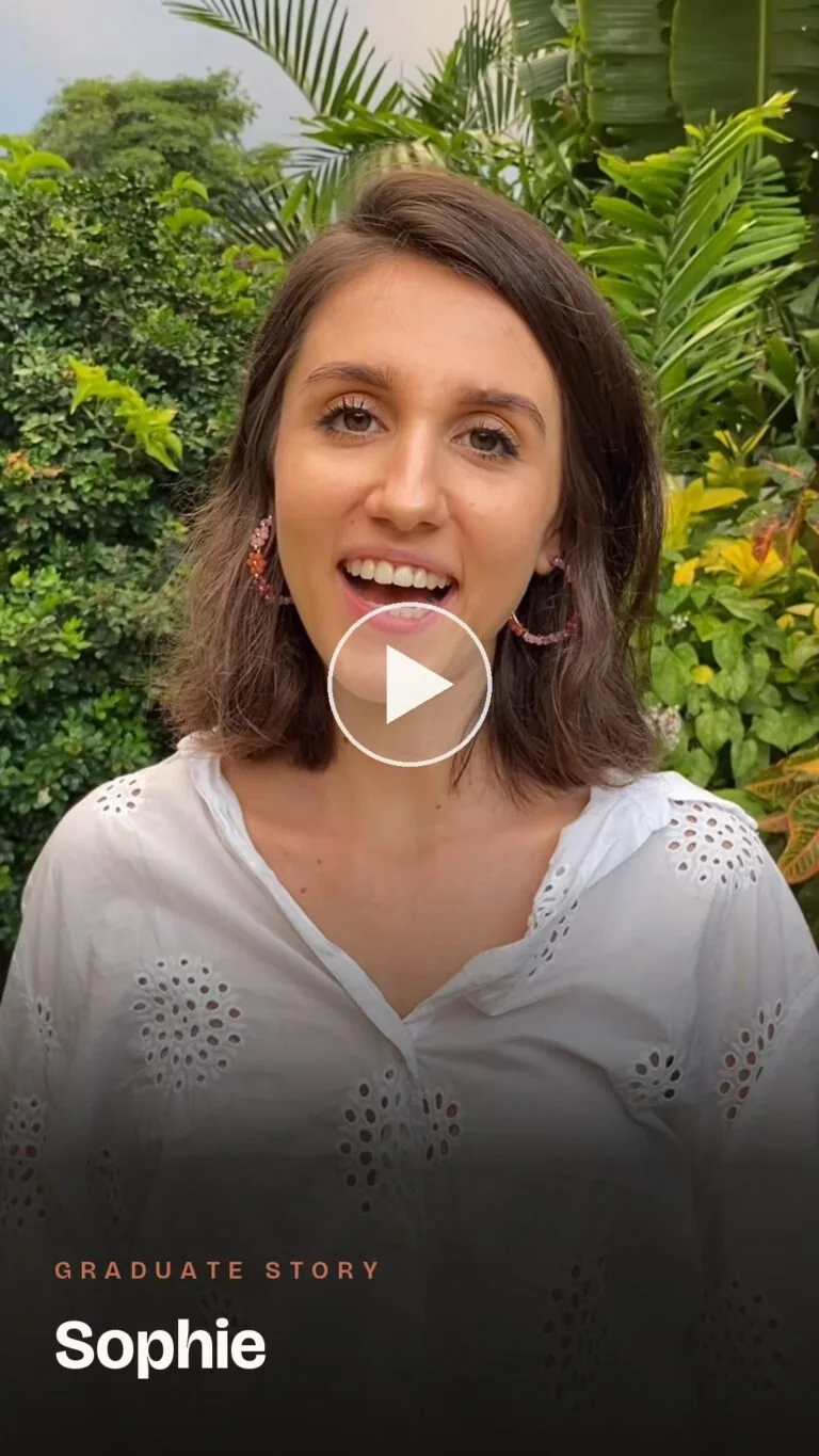Sophie, 200H graduate