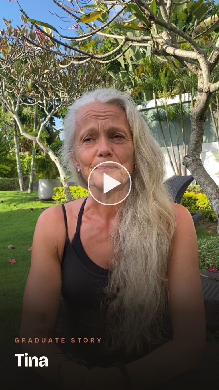 Tina, 200H graduate